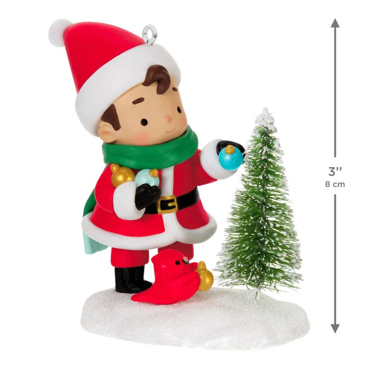 Hallmark : 2026 Keepsake Young Santa Ornament (340) - Image 3