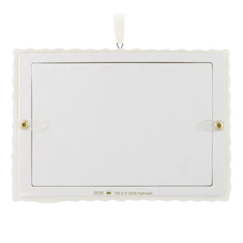 Hallmark : 2026 Keepsake Already Rocking Our World Photo Frame Porcelain Ornament (19) - Image 4