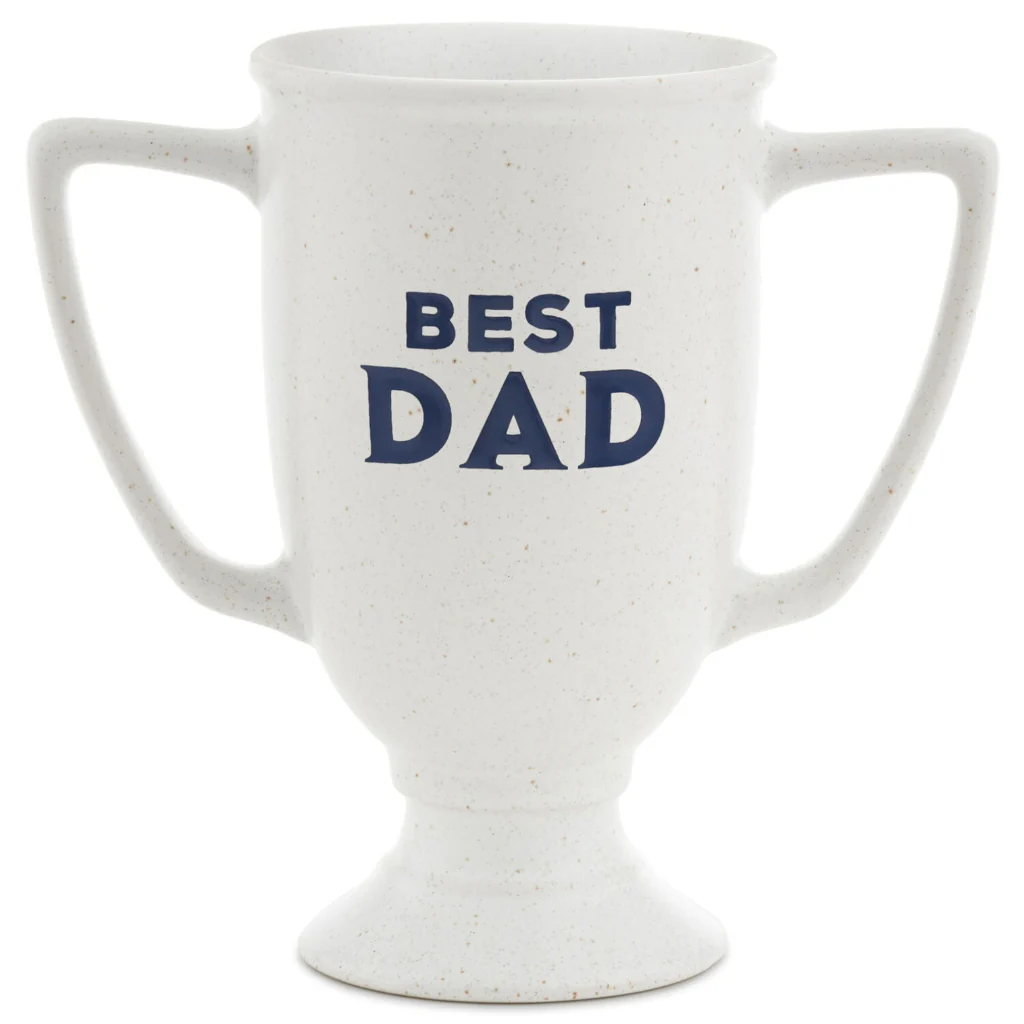 Hallmark : Best Dad Ceramic Trophy Cup