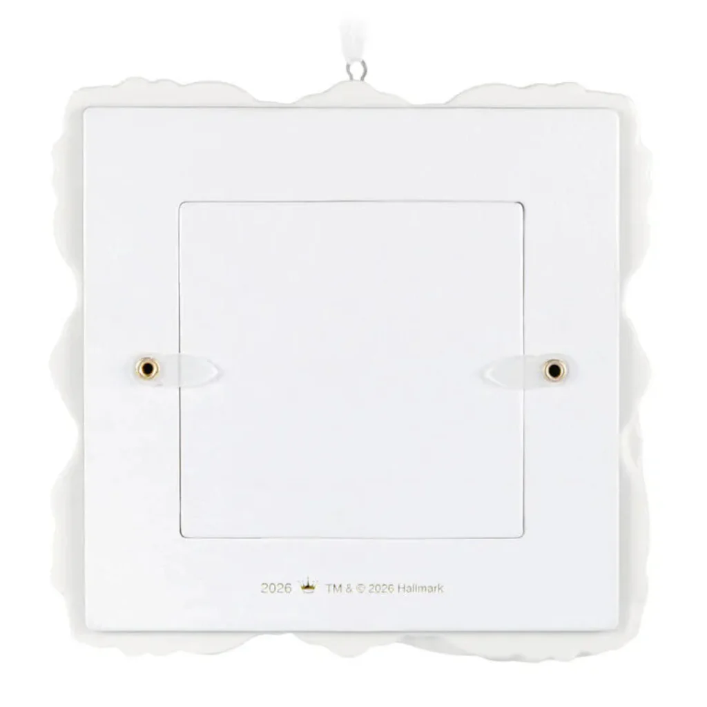Hallmark : 2026 Keepsake Best Love Story Ever Photo Frame Porcelain Ornament (46) - Image 4