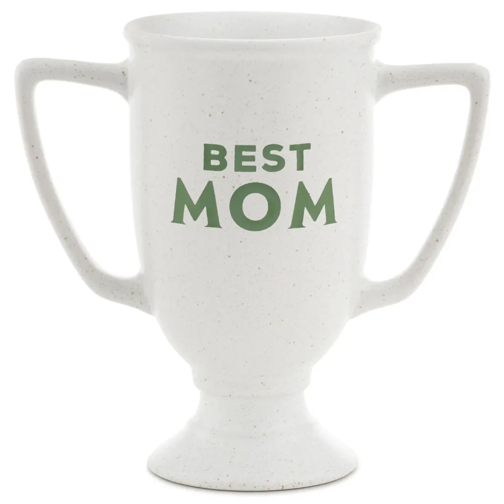 Hallmark : Best Mom Ceramic Trophy Cup