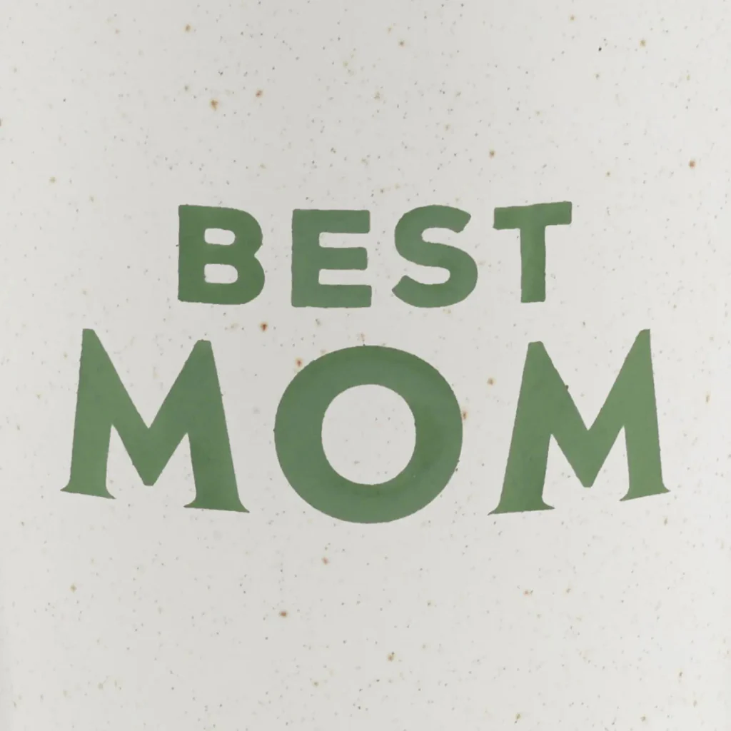 Hallmark : Best Mom Ceramic Trophy Cup - Image 3