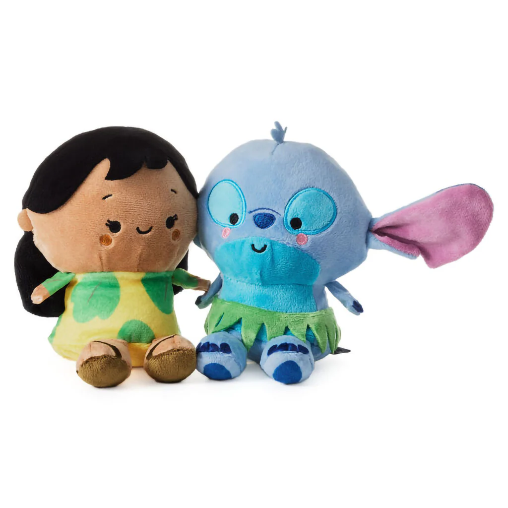 Hallmark : Better Together Disney Lilo & Stitch Magnetic Plush Pair With Sound, 5.75" H