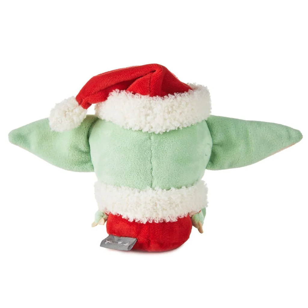 Hallmark : Better Together Star Wars™ The Mandalorian™ and Grogu™ Holiday Magnetic Plush Pair, 5" - Image 4