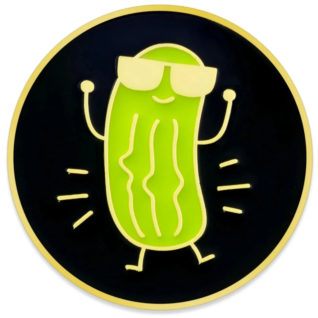 Hallmark : Big Dill Pickle Metal Pocket Token