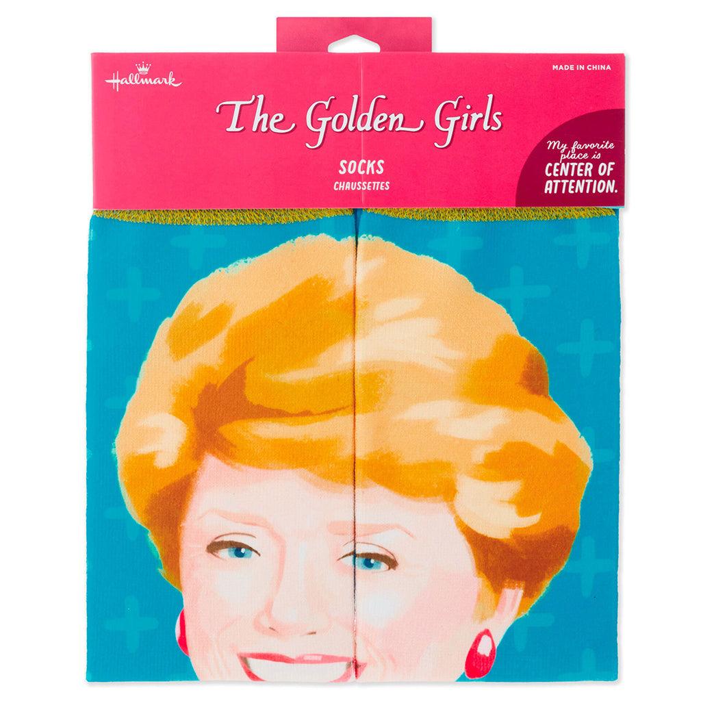 Hallmark : Blanche The Golden Girls Center of Attention Novelty Crew Socks - Image 4