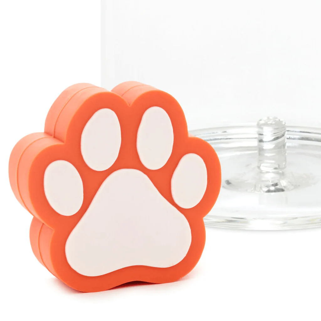 Hallmark : Charmers Paw Print Silicone Charm, 1.8" H - Image 2
