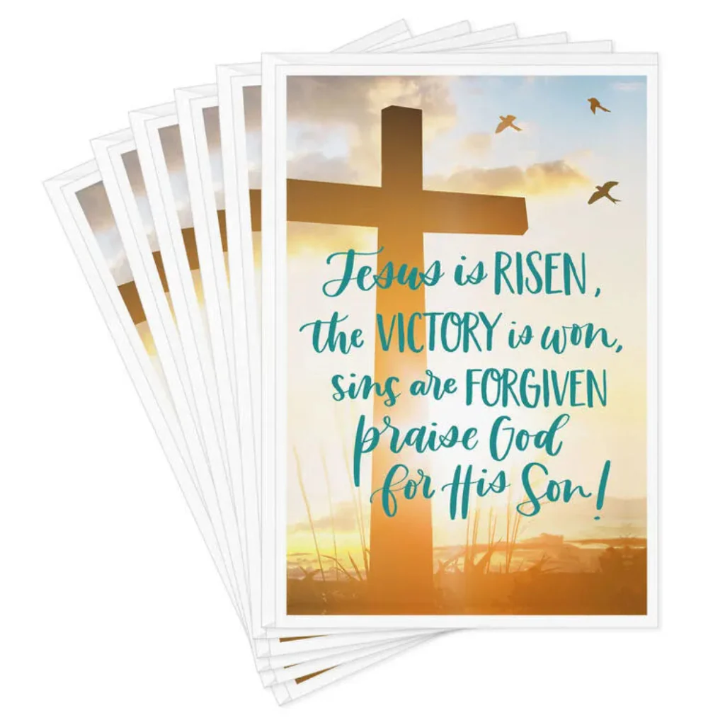 Hallmark : Cross and Sunrise Religious Easter Cards - Image 3