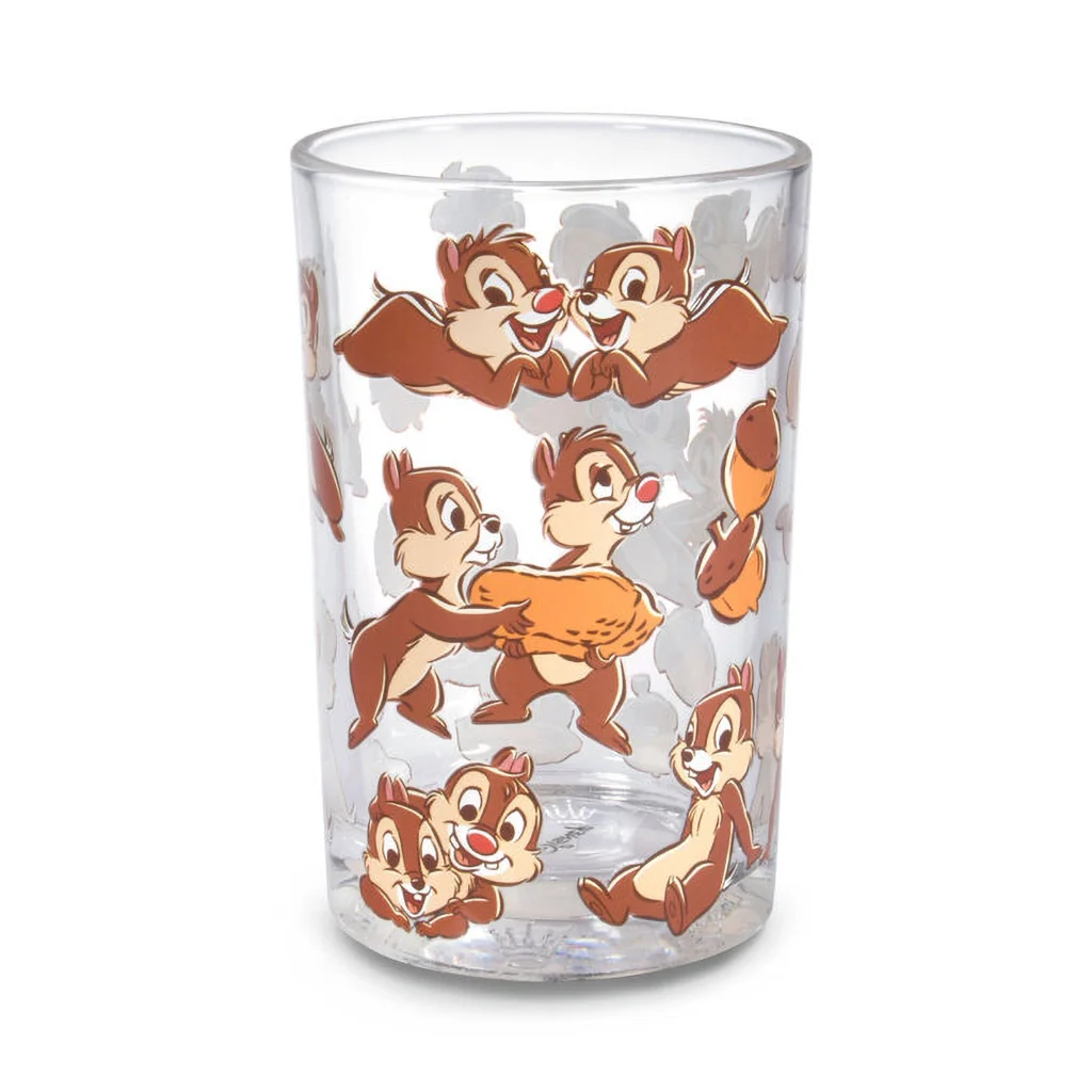 Hallmark : Disney Chip and Dale Collectible Drinking Glass, 13.5 oz.