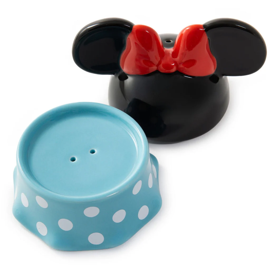 Hallmark : Disney Minnie Mouse Stacking Salt and Pepper Shakers, Set of 2 - Image 3