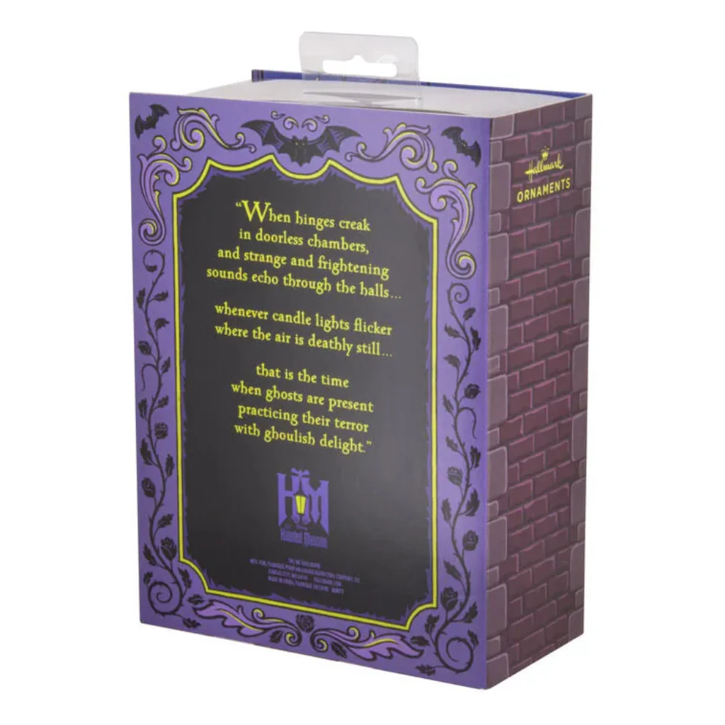 Hallmark : Disney The Haunted Mansion Caretaker and Dog Hallmark Ornaments, Set of 2 - Image 4