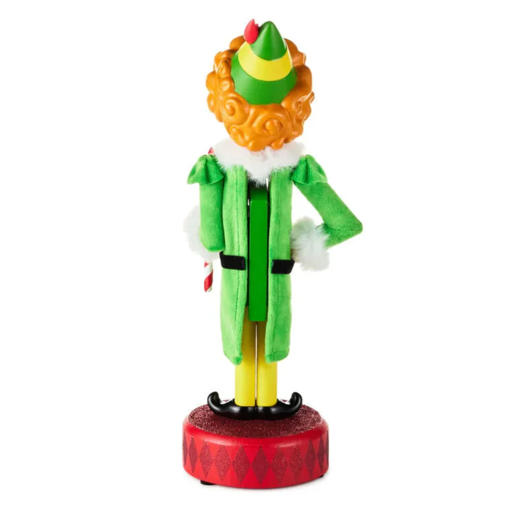Hallmark : Elf Buddy the Elf™ Nutcracker Figurine With Sound, 13" - Image 2