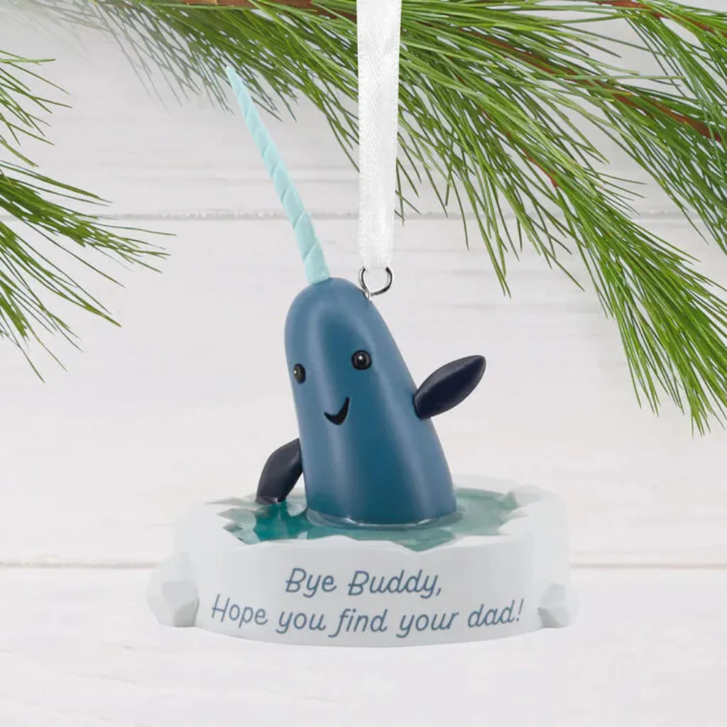 Hallmark : Elf Narwhal Ornament