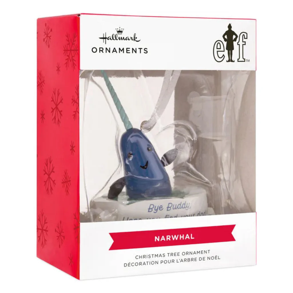 Hallmark : Elf Narwhal Ornament - Image 4