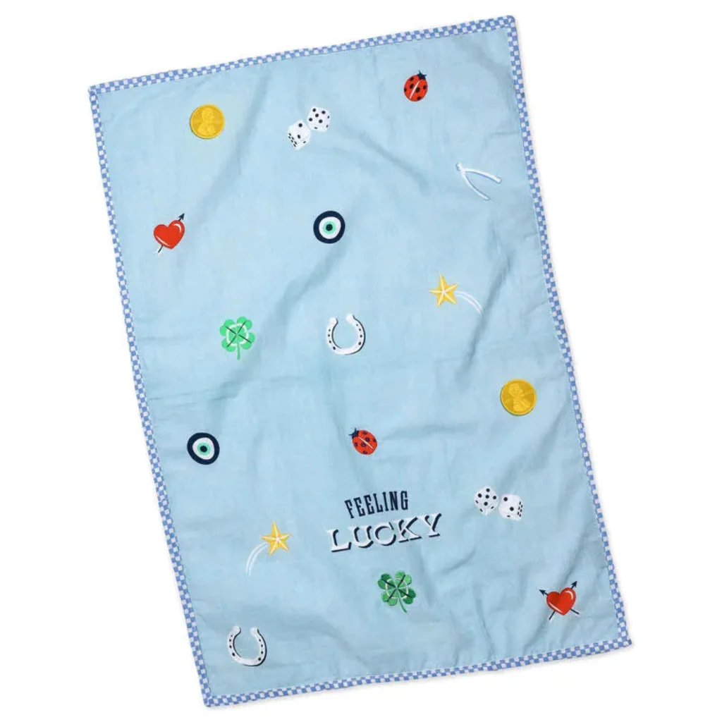 Hallmark : Feeling Lucky Tea Towel, 18x24 - Image 2