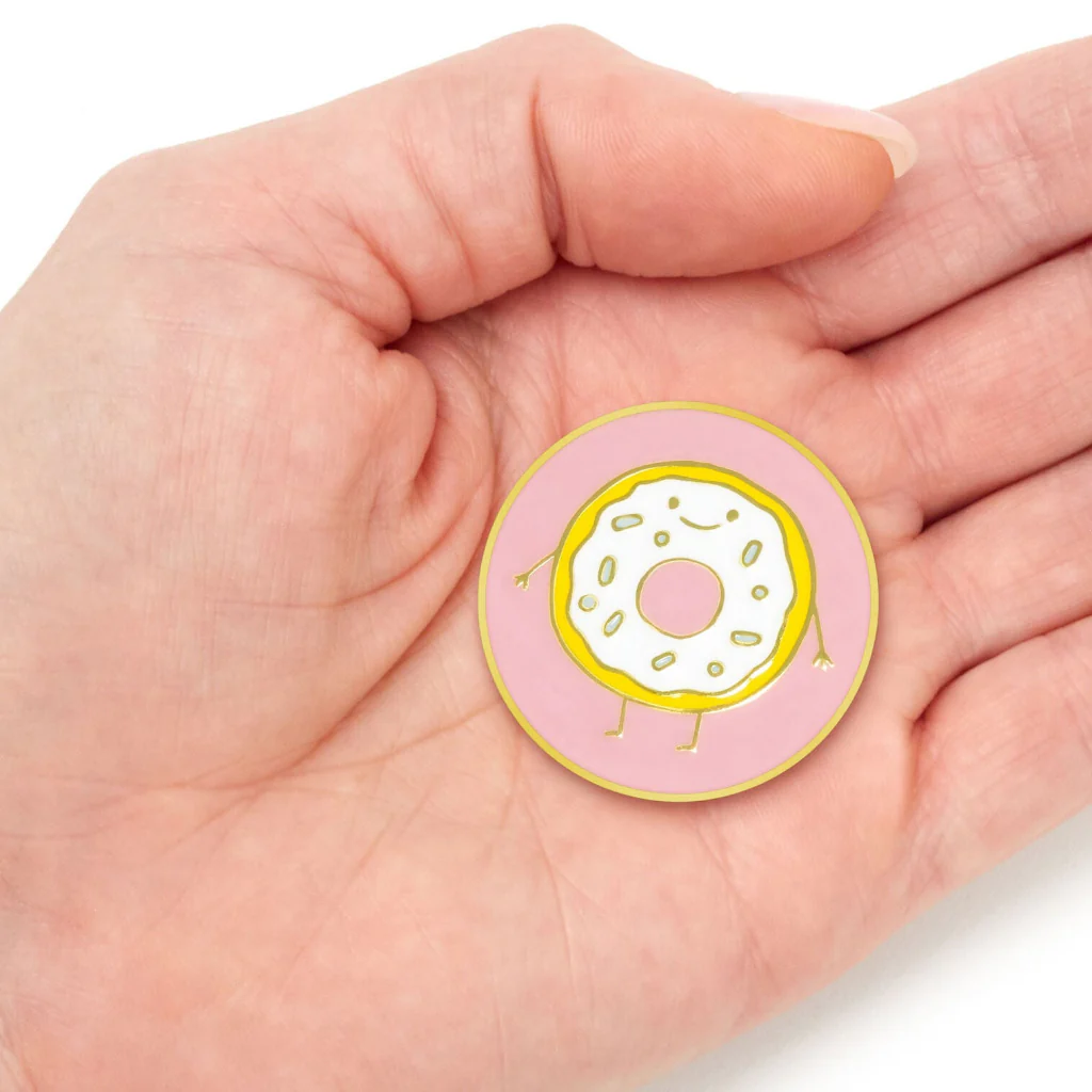 Hallmark : Find Your Center Donut Metal Pocket Token - Image 5
