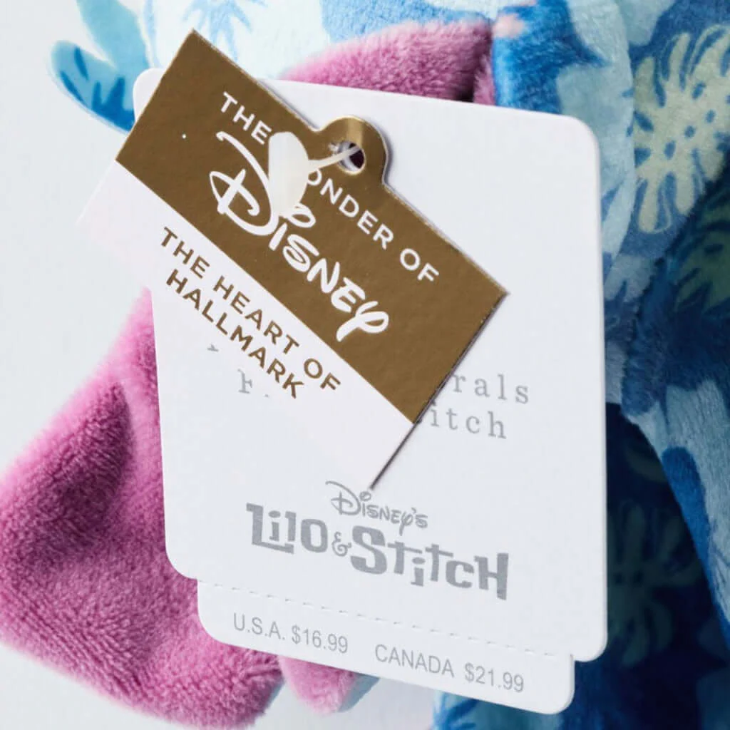 Hallmark : Disney Floppy Stitch Plush, 11" - Image 3