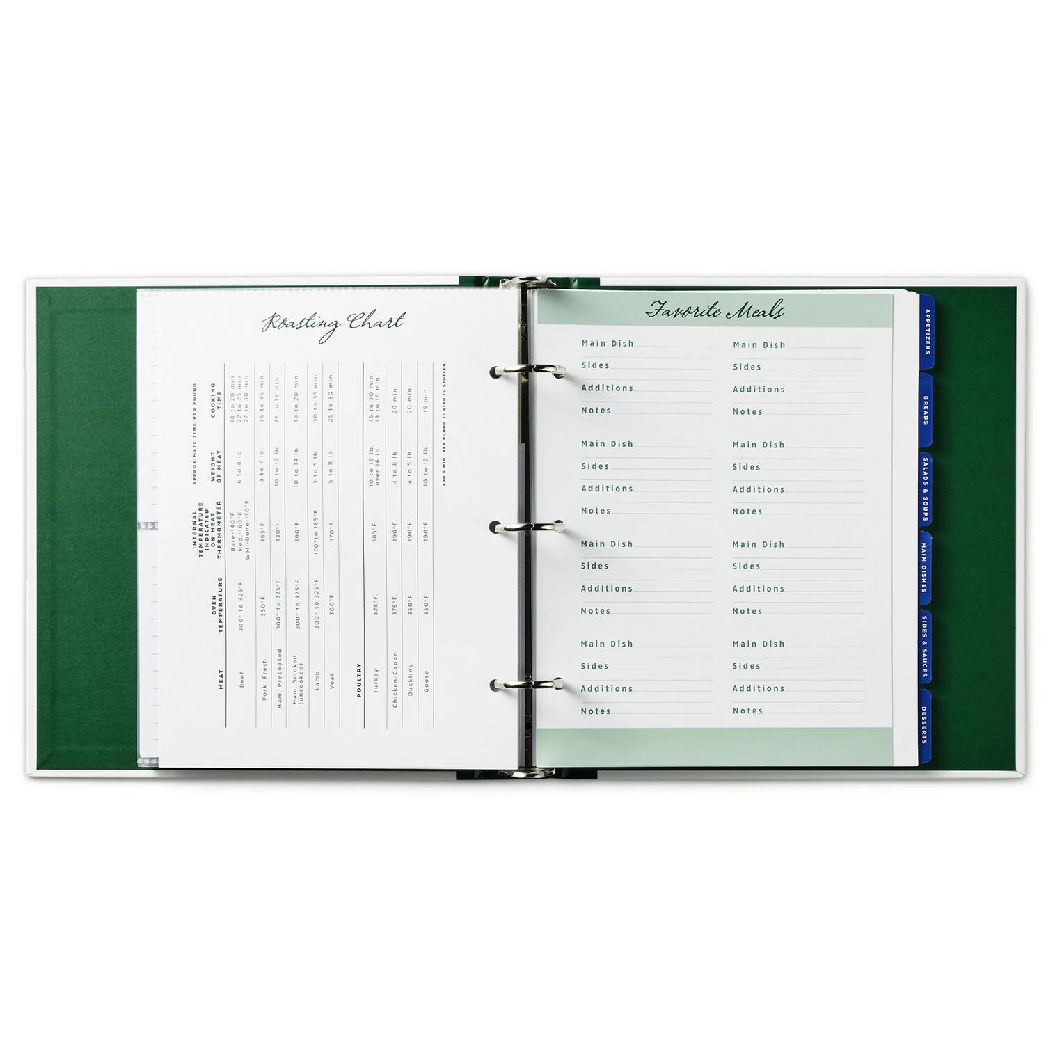 Hallmark : Food for the Table Recipe Binder - Image 5