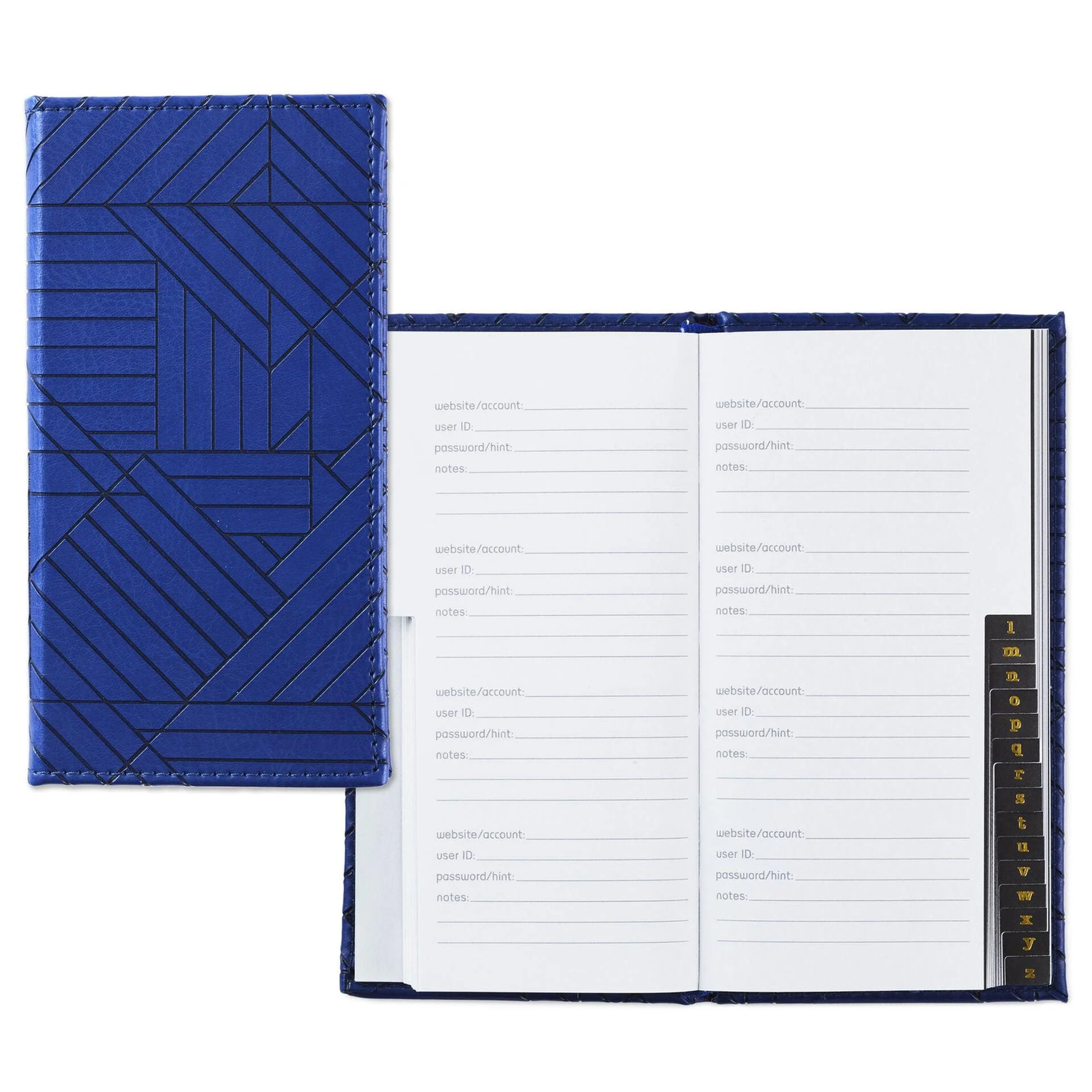 Hallmark : Geometric Navy Password Keeper - Image 2
