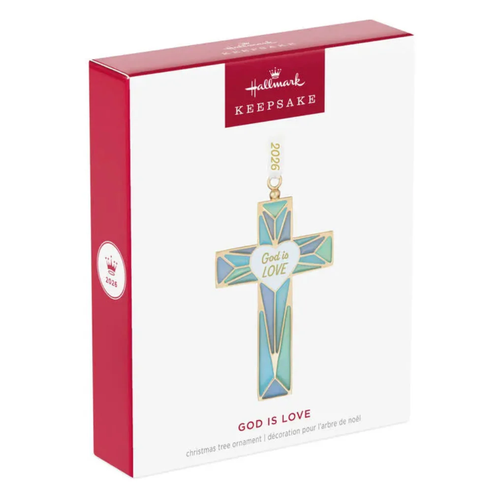 Hallmark : 2026 Keepsake  God is Love Metal Ornament (128) - Image 4