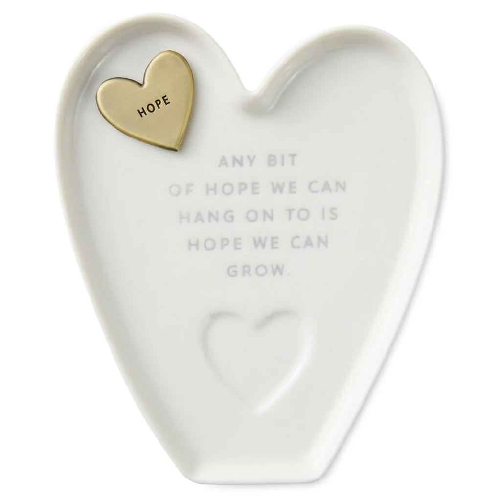Hallmark : Heart-Shaped Trinket Dish With Token - Image 2