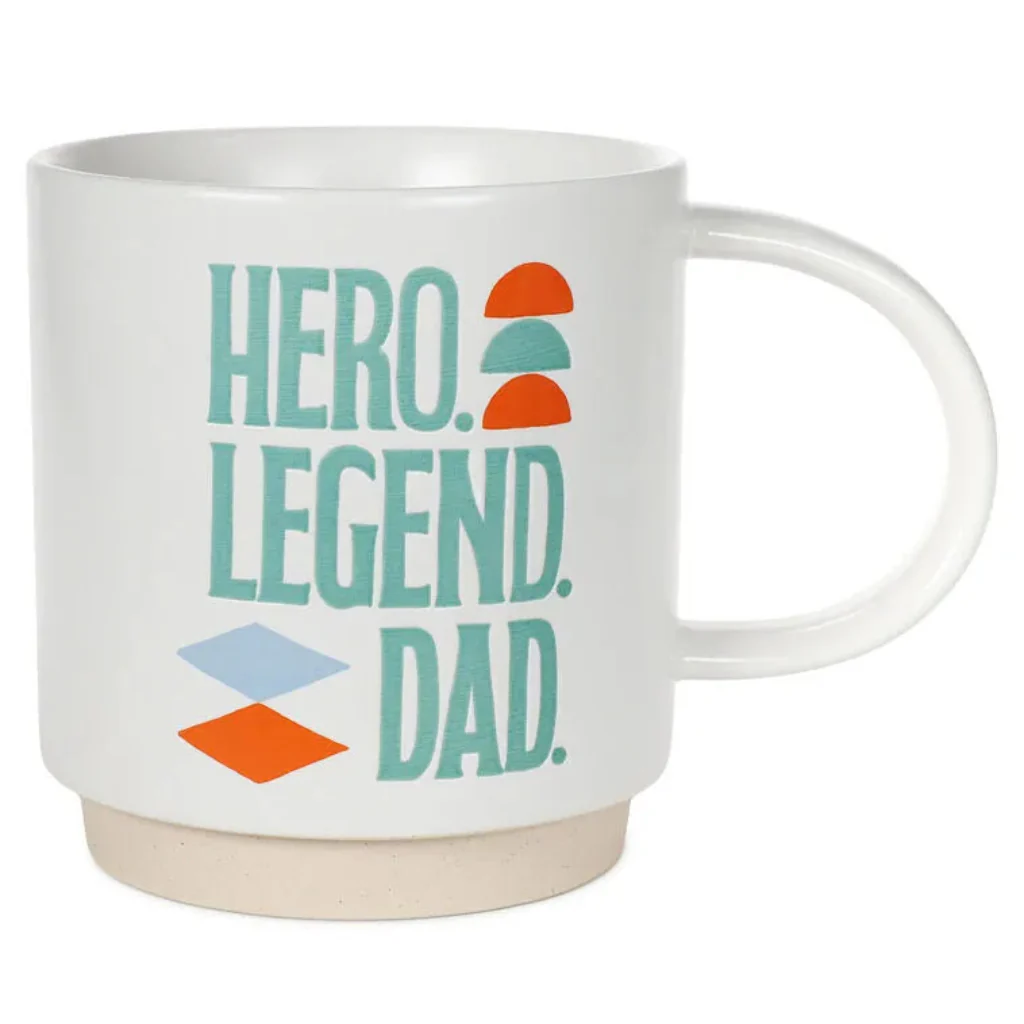 Hallmark : Hero Legend Dad Mug, 16 oz.