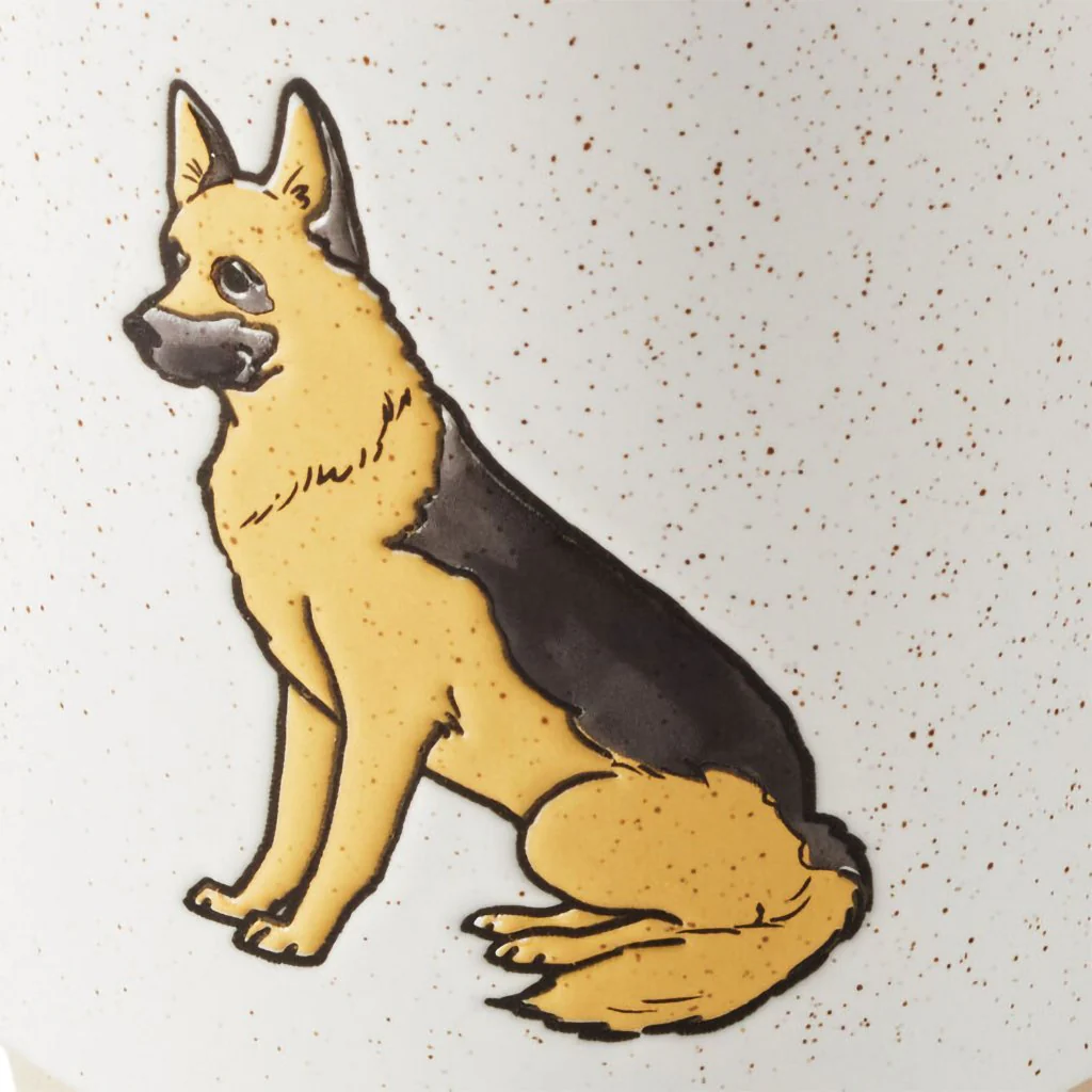 Hallmark : I Heart My German Shepherd Mug, 16 oz. - Image 2