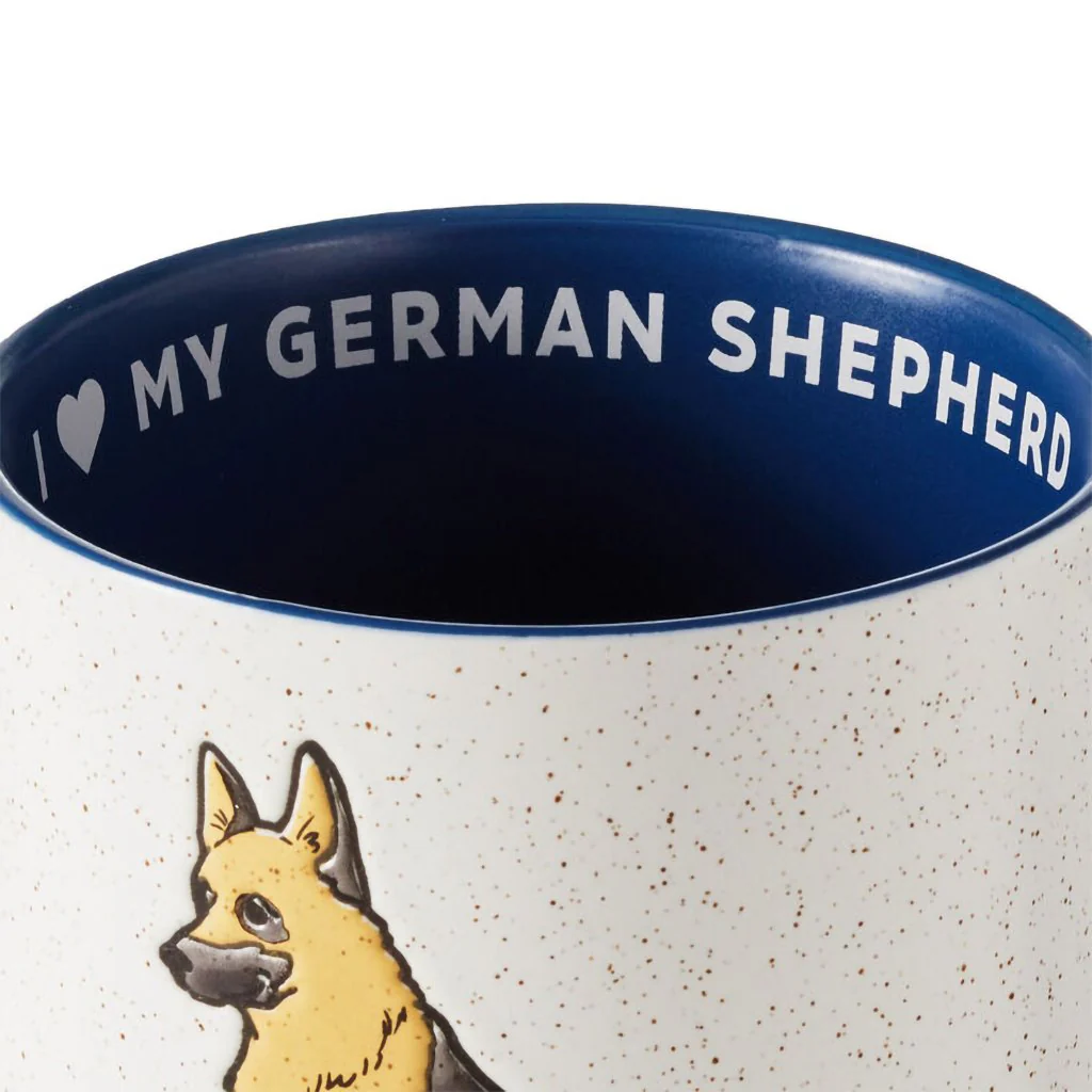 Hallmark : I Heart My German Shepherd Mug, 16 oz. - Image 3