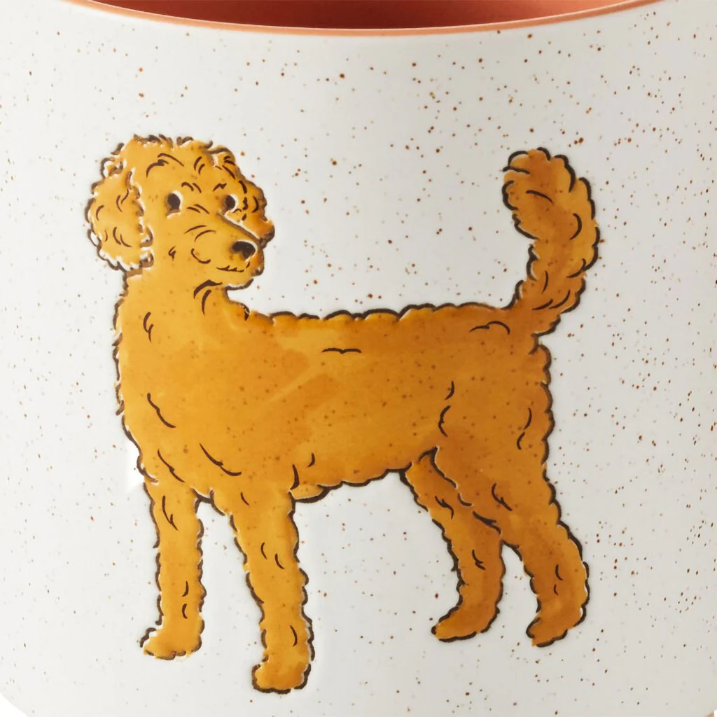 Hallmark : I Heart My Goldendoodle Mug, 16 oz. - Image 2