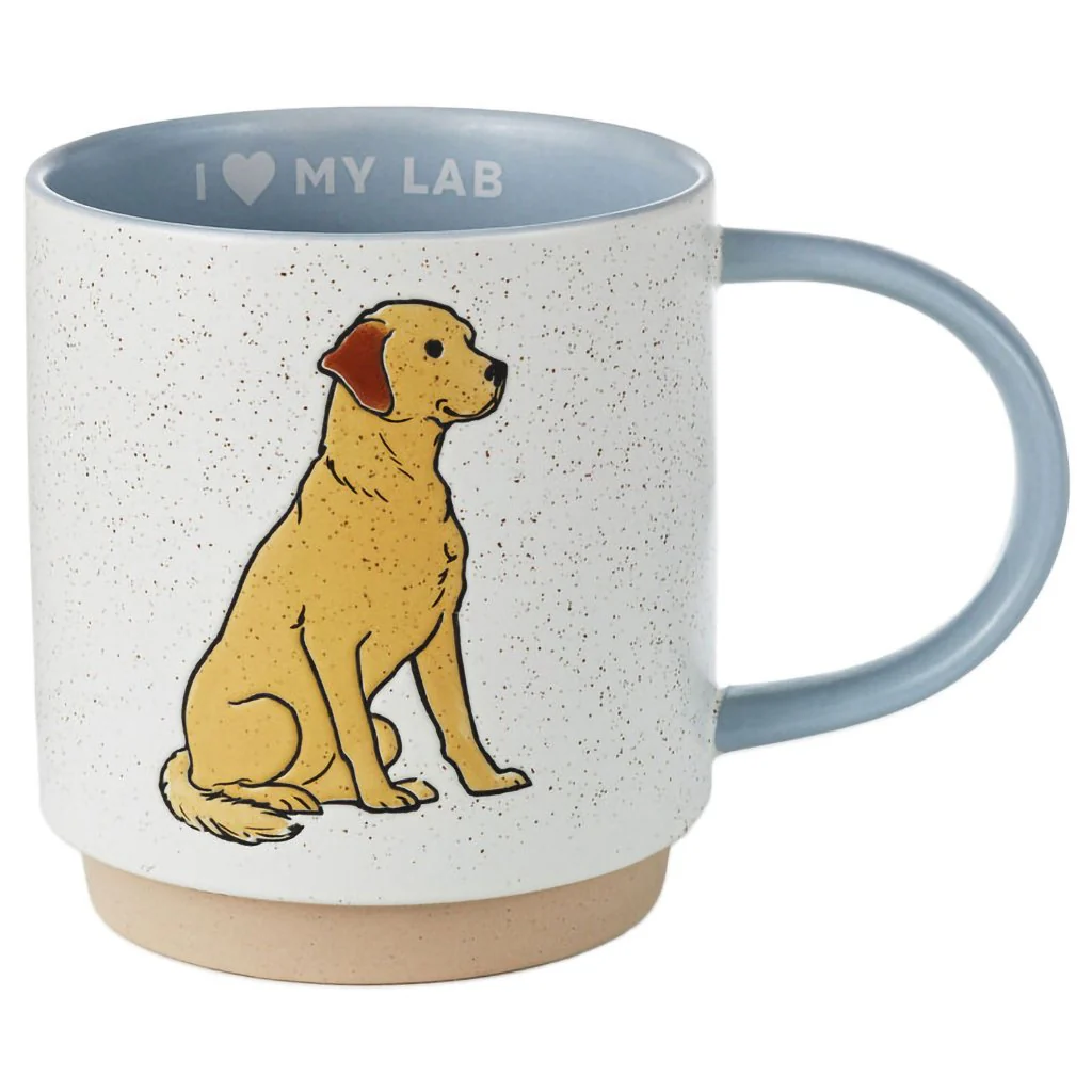 Hallmark : I Heart My Lab Mug, 16 oz.