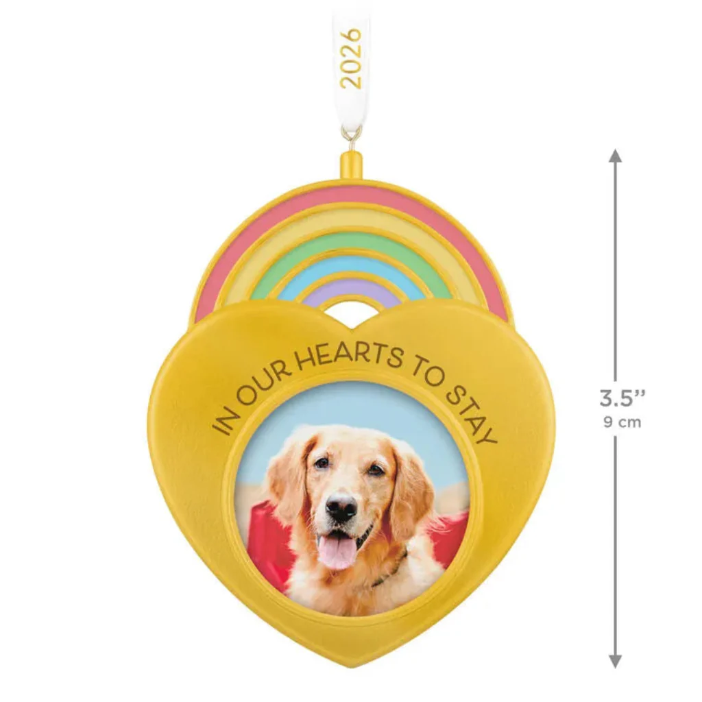 Hallmark : 2026 Keepsake In Our Hearts to Stay Photo Frame Ornament (158) - Image 4