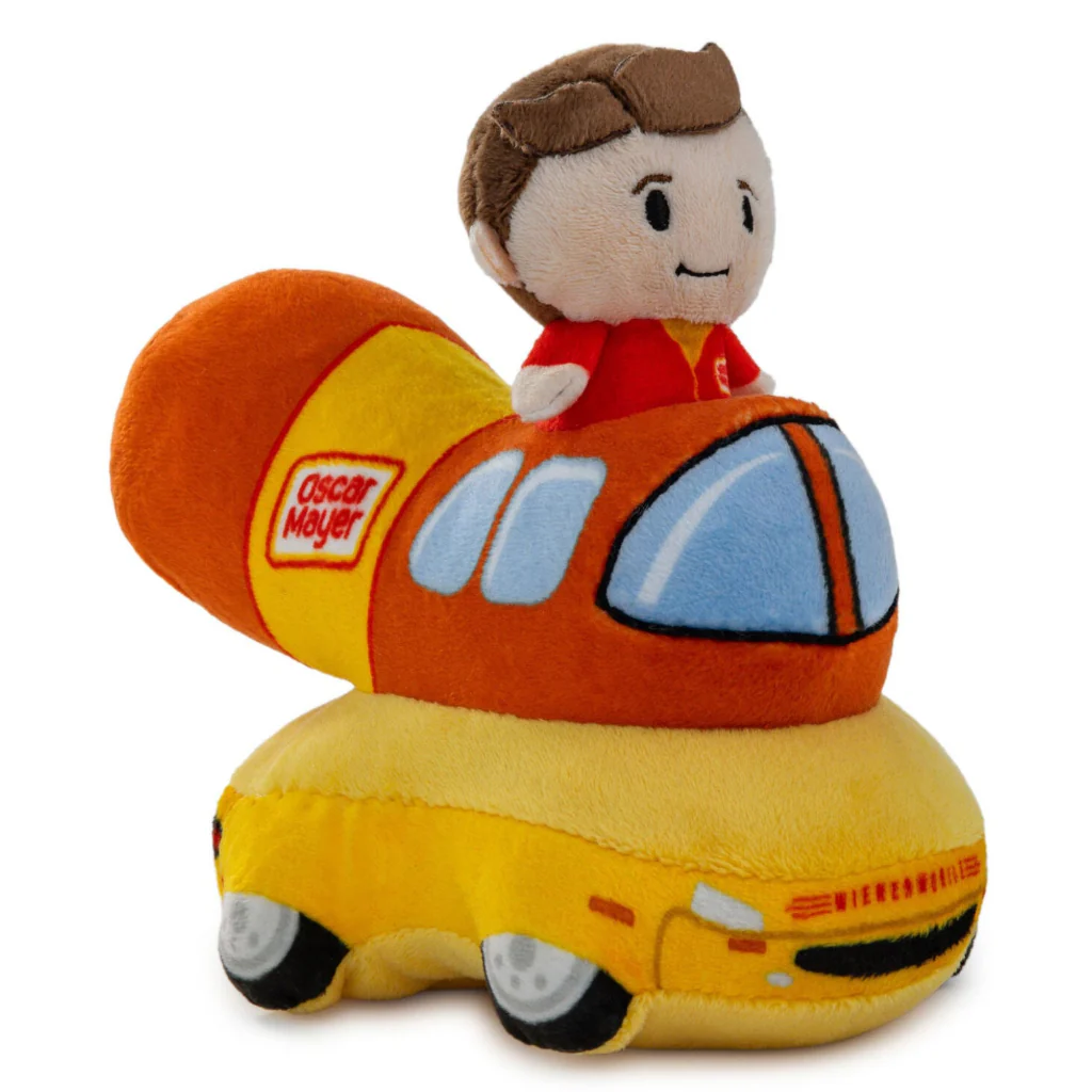 Hallmark : itty bittys® Oscar Mayer™ Wienermobile™ Zip Along Plush