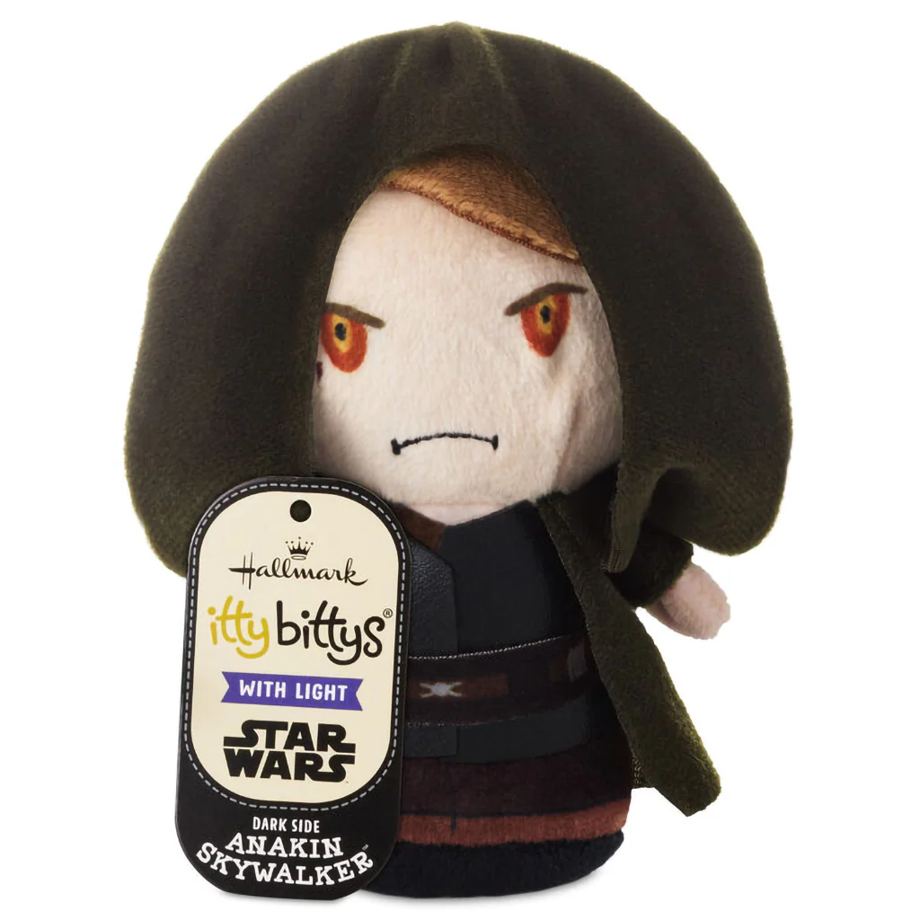 Hallmark : itty bittys® Star Wars™ Dark Side Anakin Skywalker™ Plush With Light - Image 3