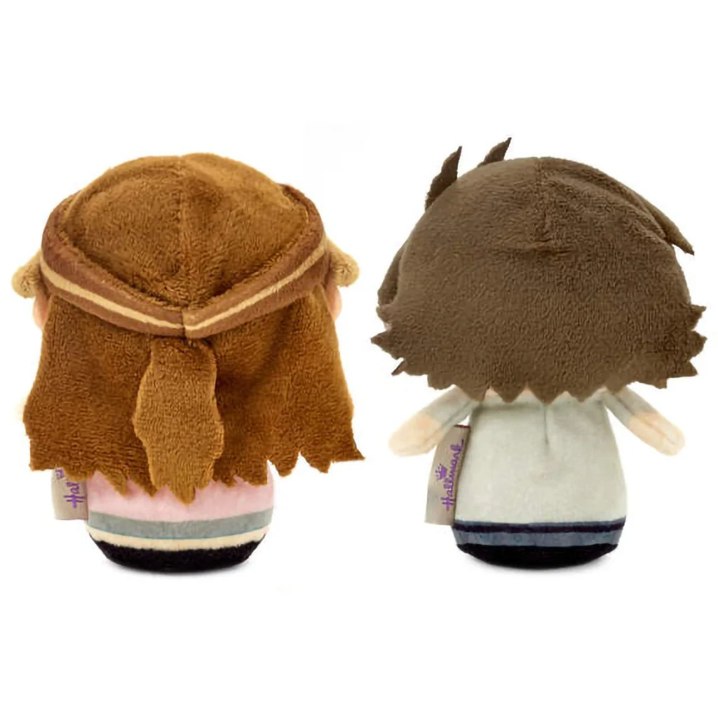 Hallmark : itty bittys® The Office Jim and Pam Plush, Set of 2 - Image 2