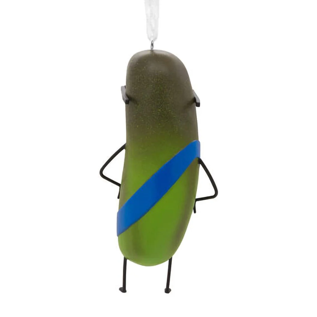 Hallmark : Kind of a Big Dill Pickle Hallmark Ornament - Image 4