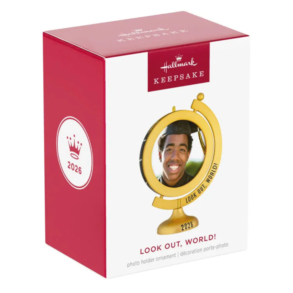 Hallmark : 2026 Keepsake Look Out, World! Photo Frame Ornament (189) - Image 4