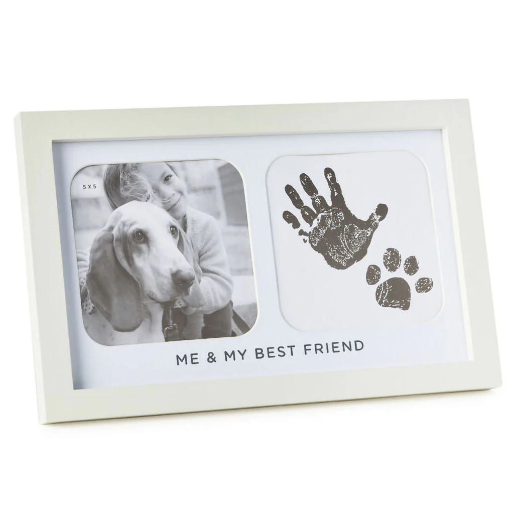 Hallmark : Me & My Best Friend Handprint Picture Frame