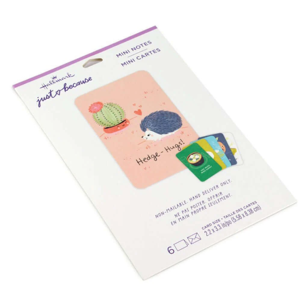 Hallmark : Mini Uplifting Thoughts Assorted Multi-Occasion Cards, Pack of 6 - Image 2