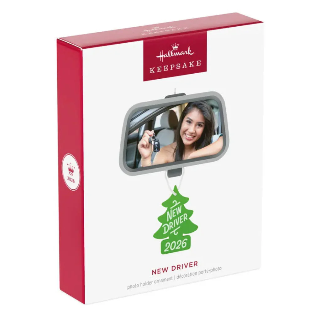 Hallmark : 2026 Keepsake  New Driver 2026 Photo Frame Ornament (214) - Image 5