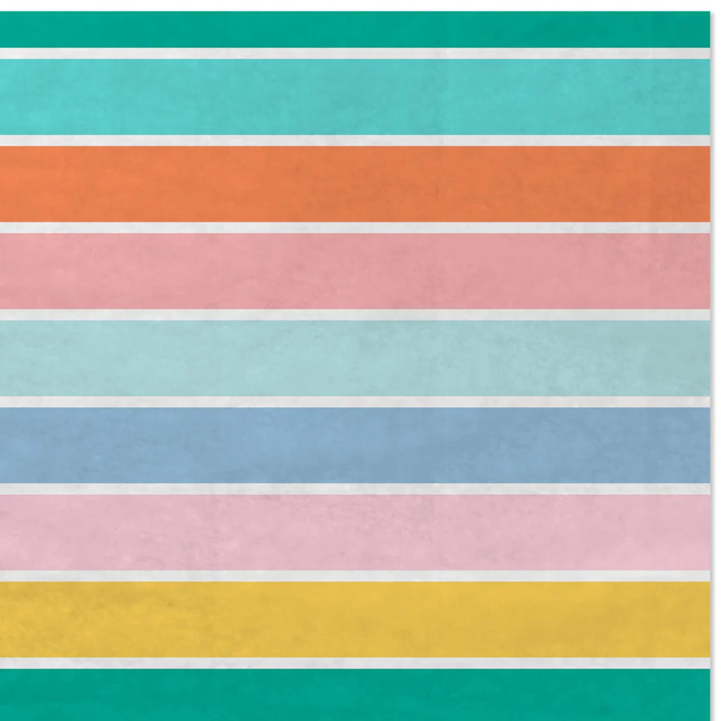 Hallmark : Pastel Stripes Tissue Paper Wrapping Kit - Image 4