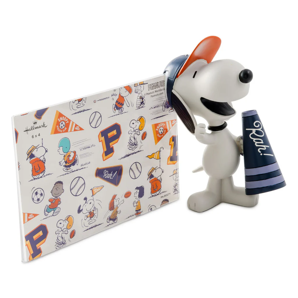Hallmark : Peanuts® Coach Snoopy Sculpted Picture Frame, 4x6