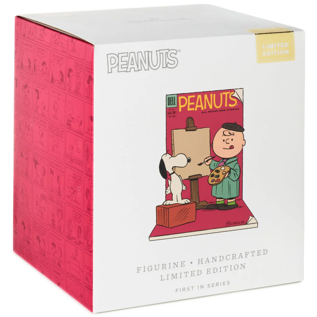 Hallmark : Peanuts® Covers Limited Edition Snoopy and Charlie Brown Figurine, 7.15" - Image 4