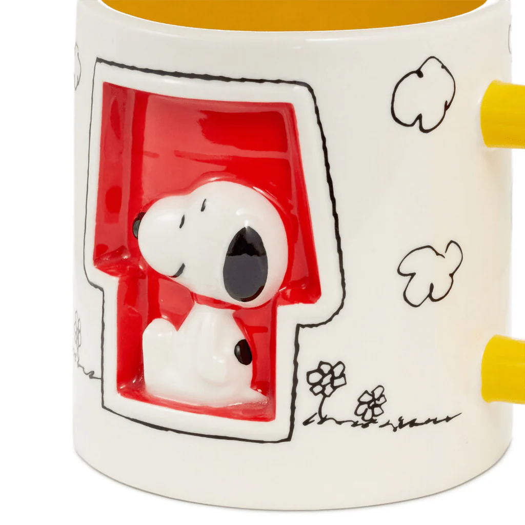 Hallmark : Peanuts® Snoopy Doghouse Sculpted Mug, 14.5 oz. - Image 3
