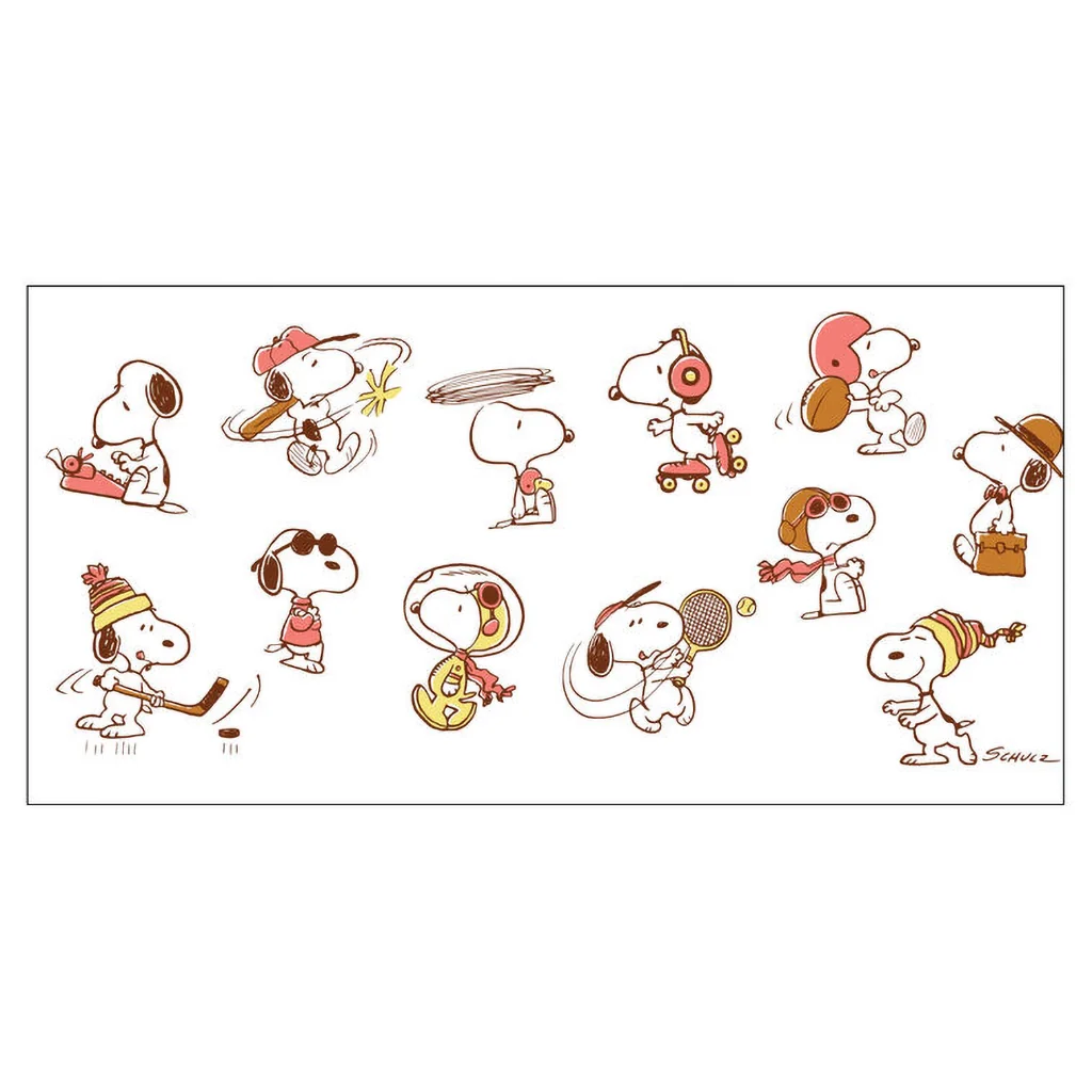 Hallmark : Peanuts® Snoopy Personas Collectible Drinking Glass, 13.5 oz. - Image 2