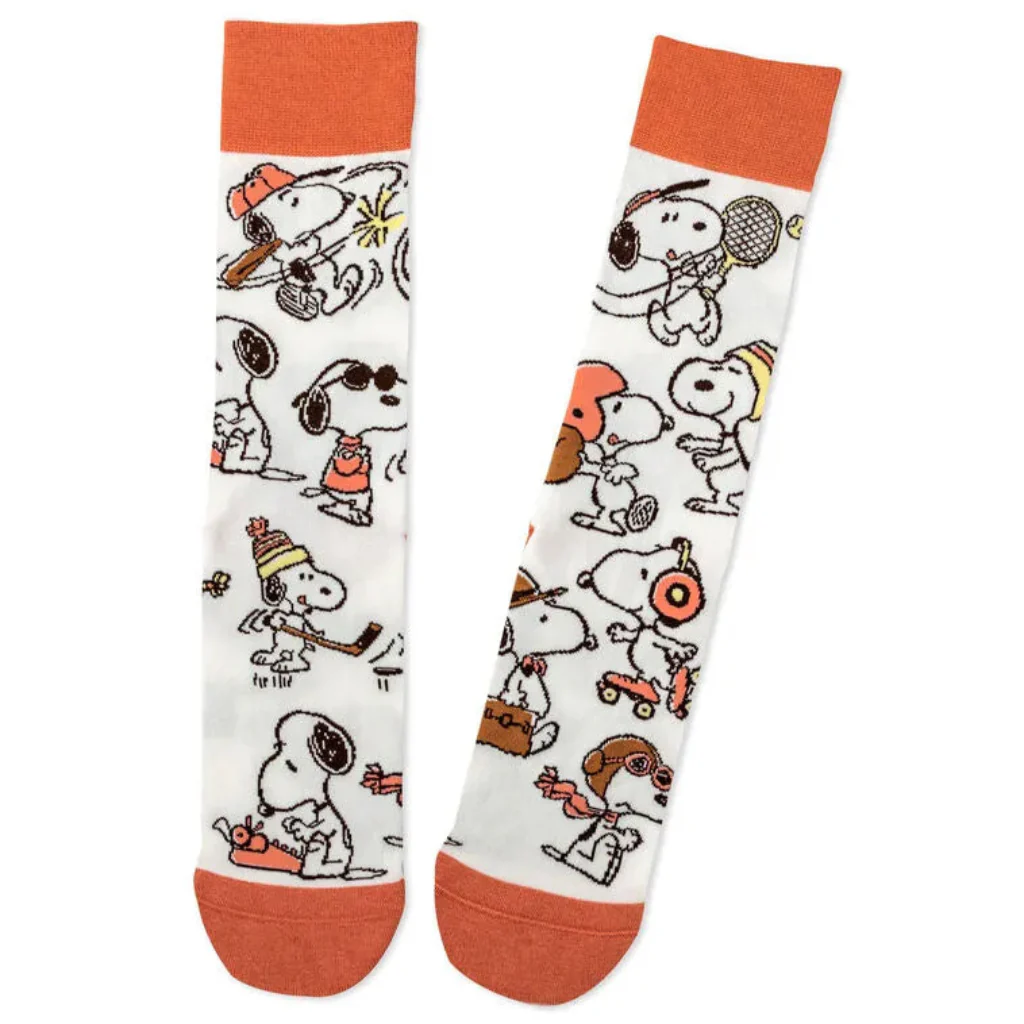 Hallmark : Peanuts® Snoopy Personas Novelty Crew Socks - Image 3