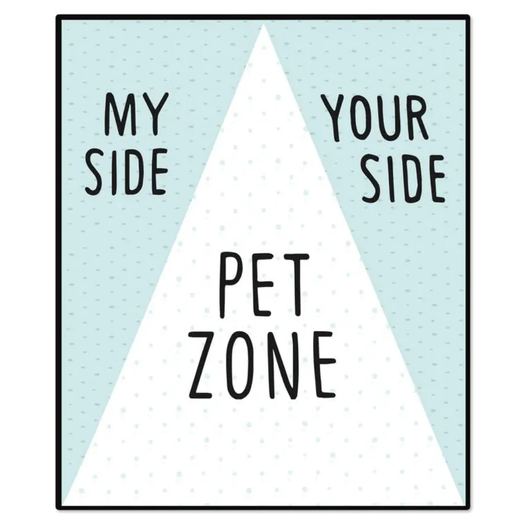 Hallmark : Pet Zone Funny Throw Blanket, 50x60