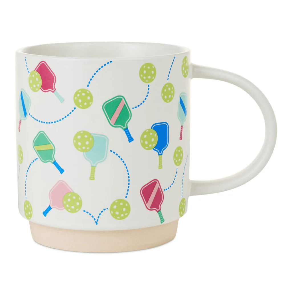 Hallmark : Pickleball Icons Mug, 16 oz.