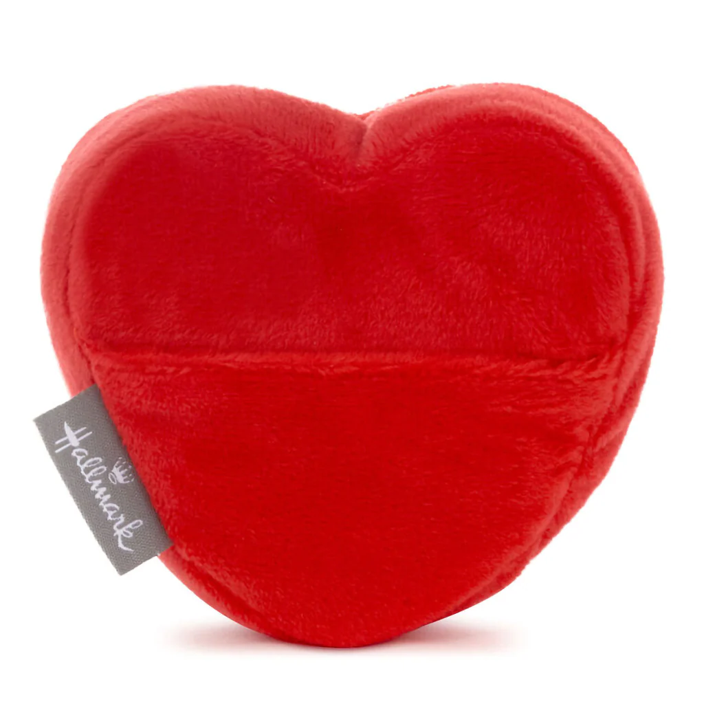 Hallmark : Red Heart With Pocket Plush Gift Card Holder - Image 3