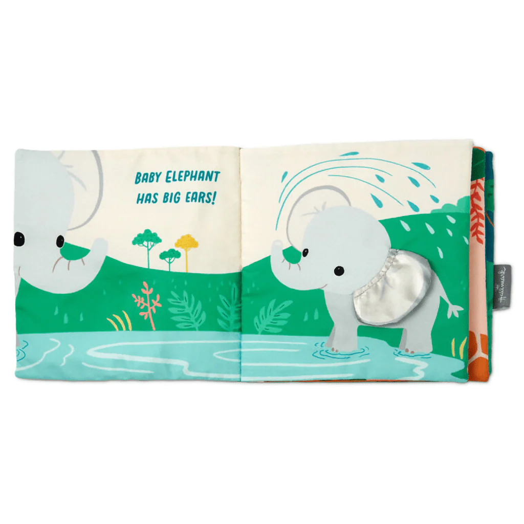 Hallmark : Safari Friends Touch-and-Feel Fabric Book for Kids - Image 2