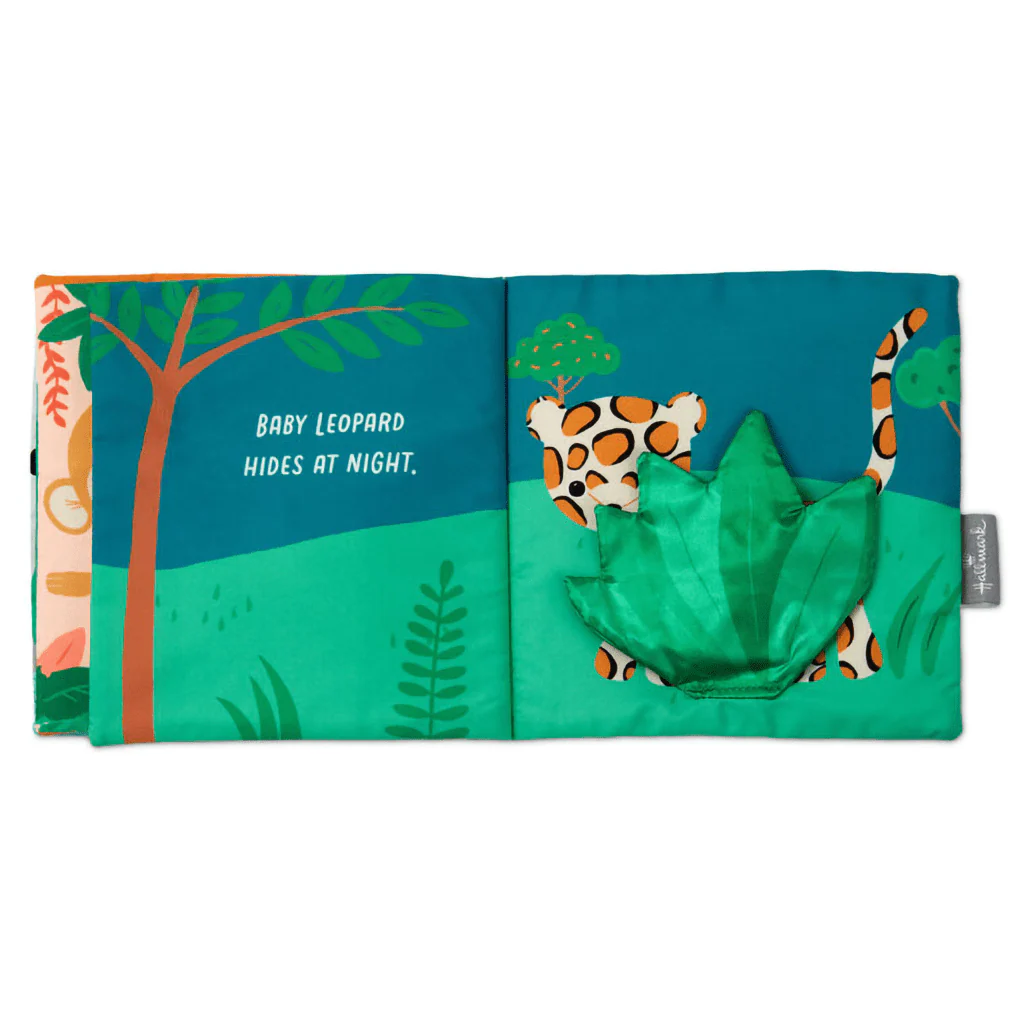 Hallmark : Safari Friends Touch-and-Feel Fabric Book for Kids - Image 4